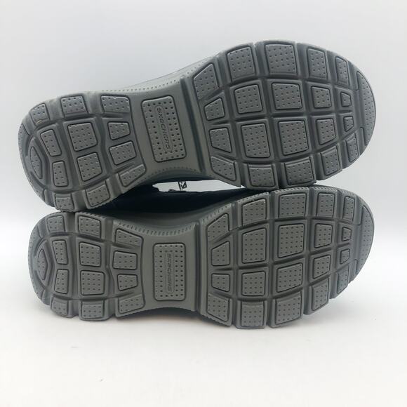 Skechers Women Easy Going Ankle Boots US 9 Navy Blue Water Repellent Lined NIB - Picture 10 of 11